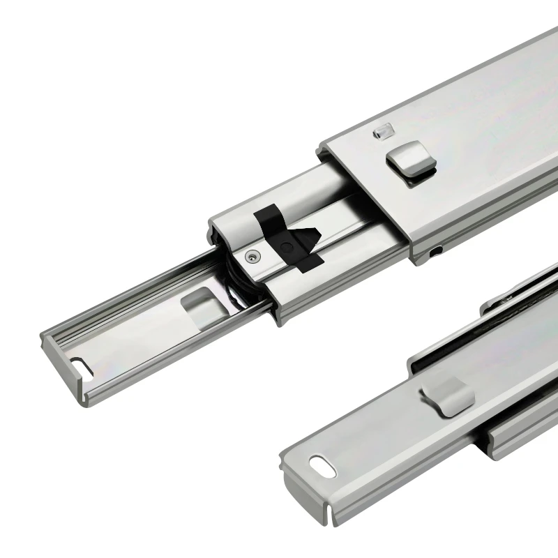 3-Section Snap-On Drawer Slides 3-Section Snap-On Drawer Slides